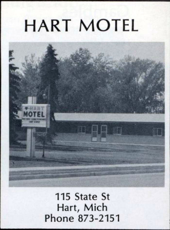 Hart Motel - 1979 High School Yearbook Ad
